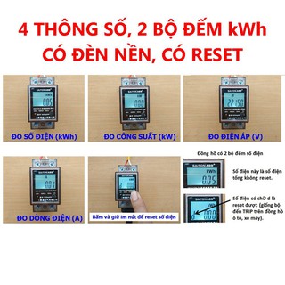 Công tơ điện tử SAITON ABB 65A