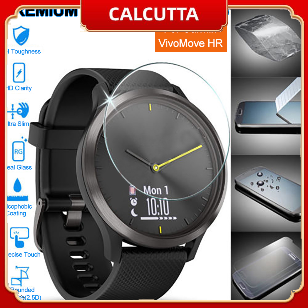 Kính Cường Lực Chống Trầy Cho Đồng Hồ Thể Thao Garmin Vivomove HR