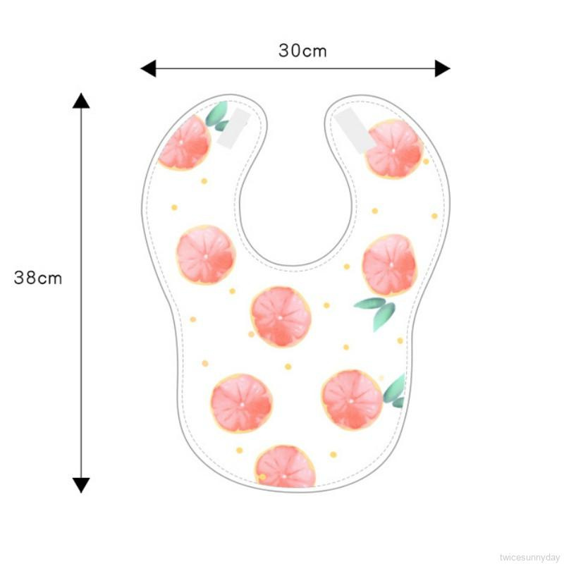 Yếm tập ăn cho bé thiết kế hai mặt chống thấm nước tiện dụng cho bé