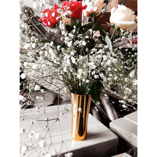 Bình hoa vàng inox 304 cao cấp