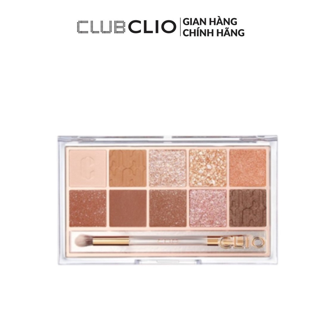 Màu Mắt Trang Điểm Clio Pro Eye Palette 6G