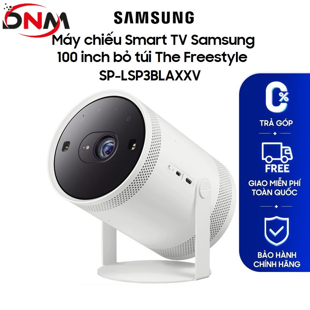 Máy chiếu Samsung Smart TV 100 inch bỏ túi The FreeStyle SPLSP3BLAXXV Hàng Chính Hãng