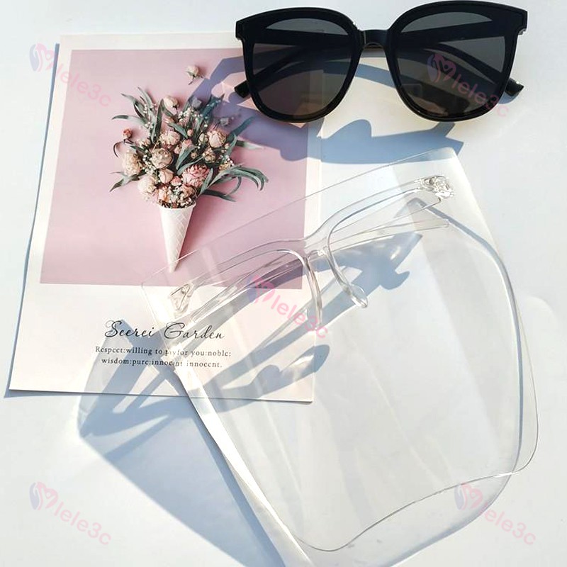 Kính bảo hộ Tấm Chắn Bảo Vệ Mặt Hai Lớp Trong Suốt Chống Sương Mù Thời Trang Cho Nam | BigBuy360 - bigbuy360.vn