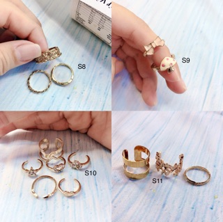 SET NHẪN HỢP KIM ĐỘC LẠ