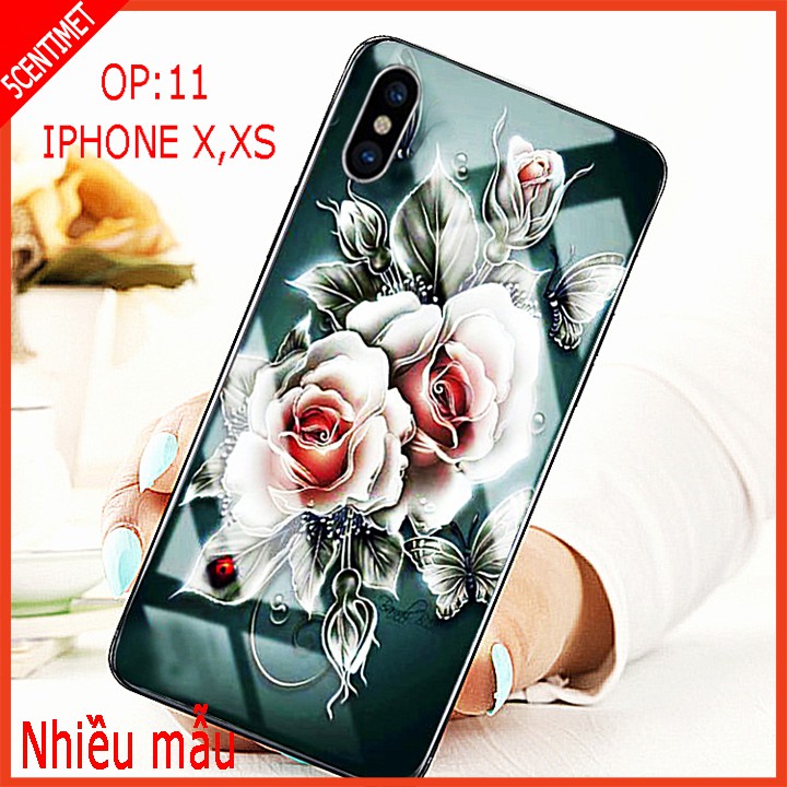 [Mã ELFLASH5 giảm 20K đơn 50K] ỐP LƯNG IPHONE X, ỐP IPHONE X (ỐP KÍNH 3D THẾ HỆ MỚI ) 5CENTIMET