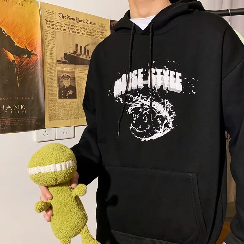 Áo hoodie thiết kế tay dài M-2Xl phong cách năng động cho nam | BigBuy360 - bigbuy360.vn