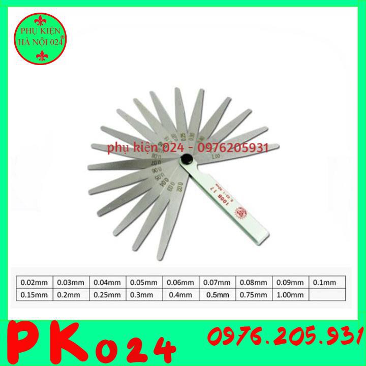 Thước Căn Lá 100B 17 Lá 0.02-1mm