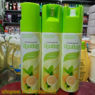 Xịt Phòng Spring hương chanh 250ml