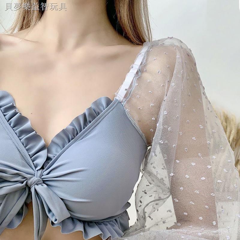 Bộ Đồ Bơi Lưng Cao Phối Ren Xinh Xắn Theo Phong Cách Mùa Xuân | BigBuy360 - bigbuy360.vn