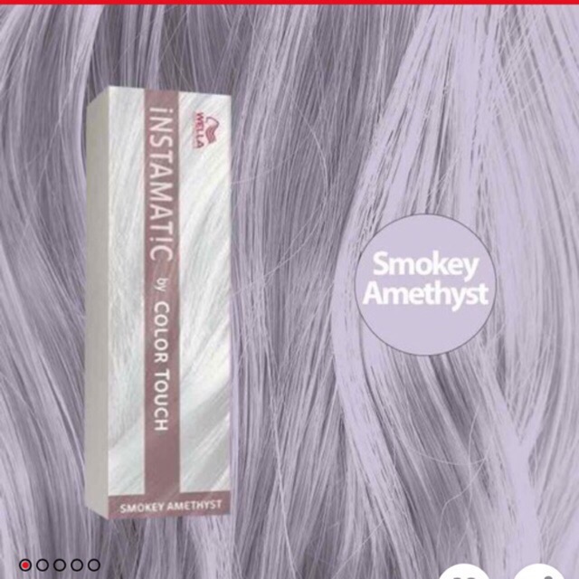 Màu nhuộm Pastel SMOKEY AMETHYST tím khói sáng Wella Color Touch 60ml