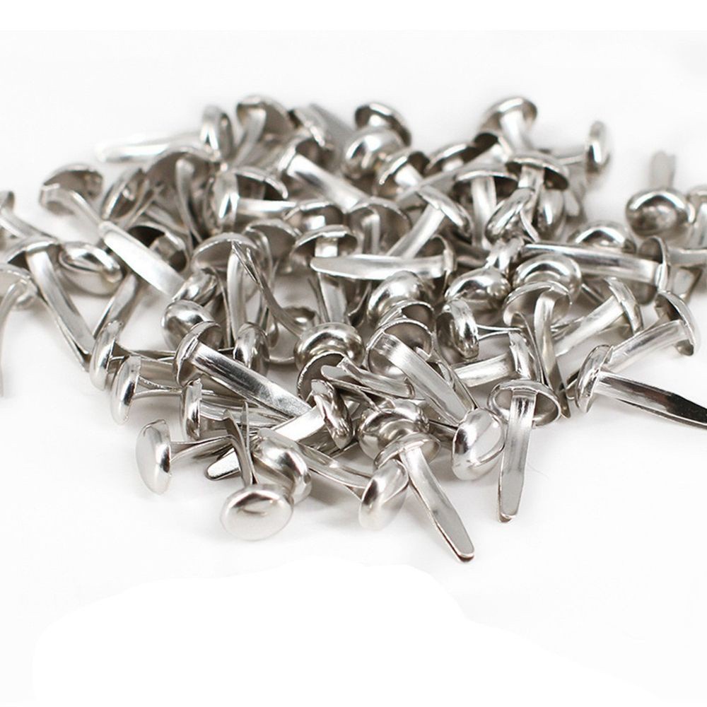 Set 100 Đinh Tán Đầu Tròn Nhiều Màu Dùng Để Trang Trí Thủ Công Diy