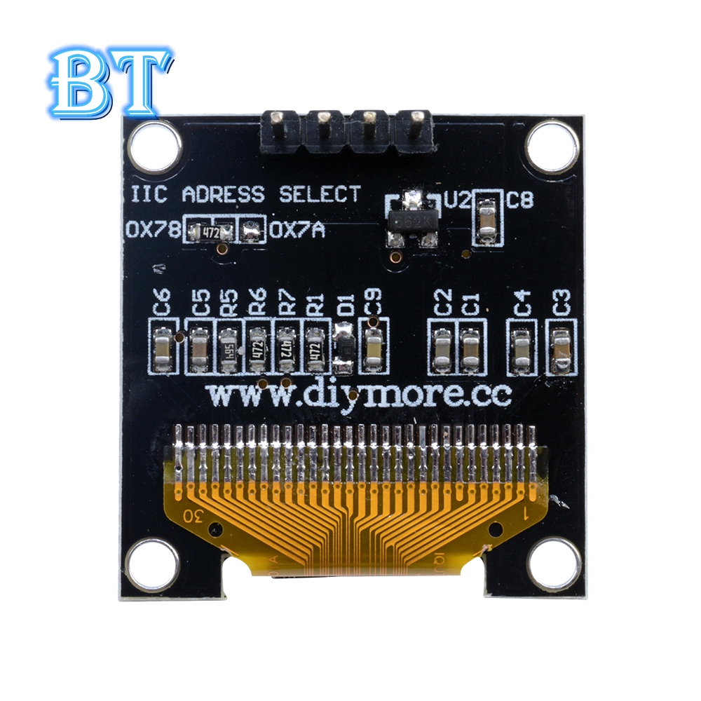 【READY STOCK】Mô Đun 0.96 Inch I2C Iic Serial 128x64 128x64 Cho Arduino Stm32