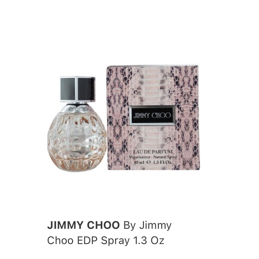 NƯỚC HOA JIMMY CHOO BY JIMMY CHOO EDP SPRAY 1.3 OZ ( 40ML).