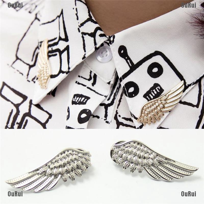 Bộ 2 Ghim Cài Áo Hình Đôi Cánh Thời Trang