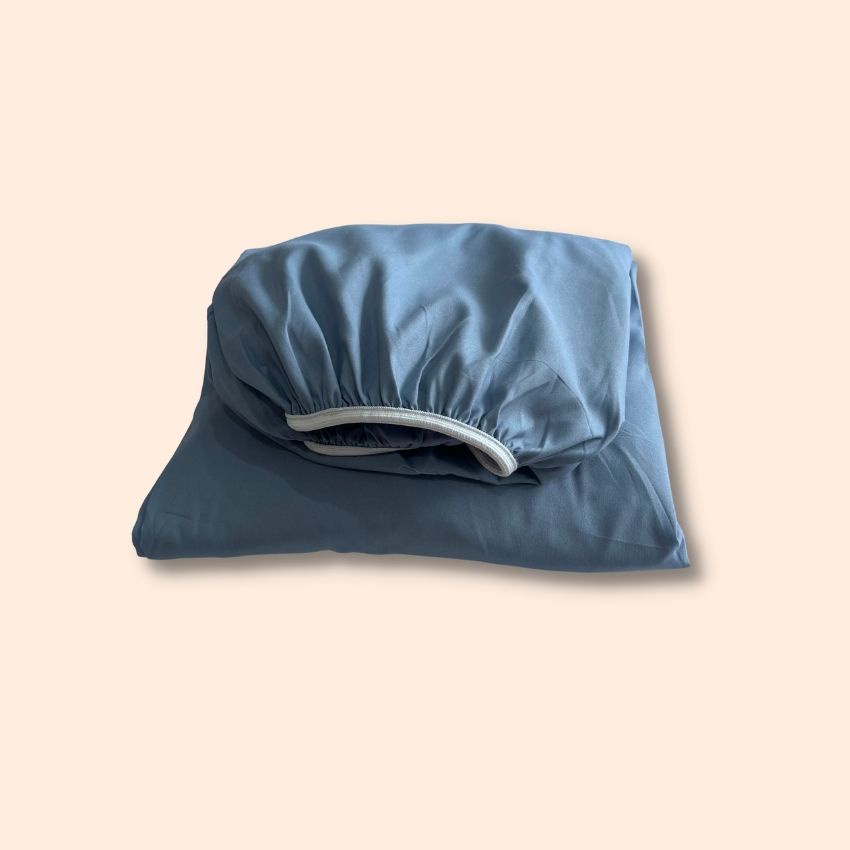 Ga giường trơn 1 màu Cotton Tici không vỏ gối