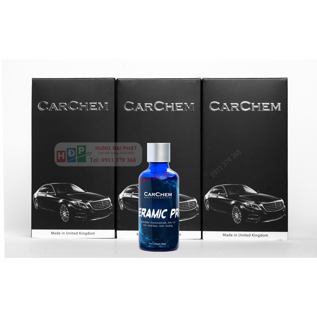 Nano bảo vệ bề mặt sơn nhám Ô Tô Xe Máy  - Nano Sơn Nhám - CarChem Nano Ceramic Pro 50ml