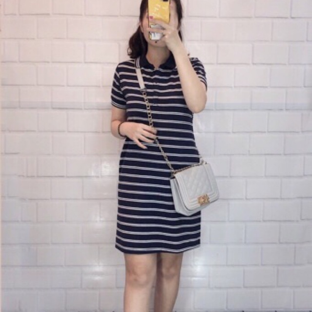 Đầm suông kẻ CPS