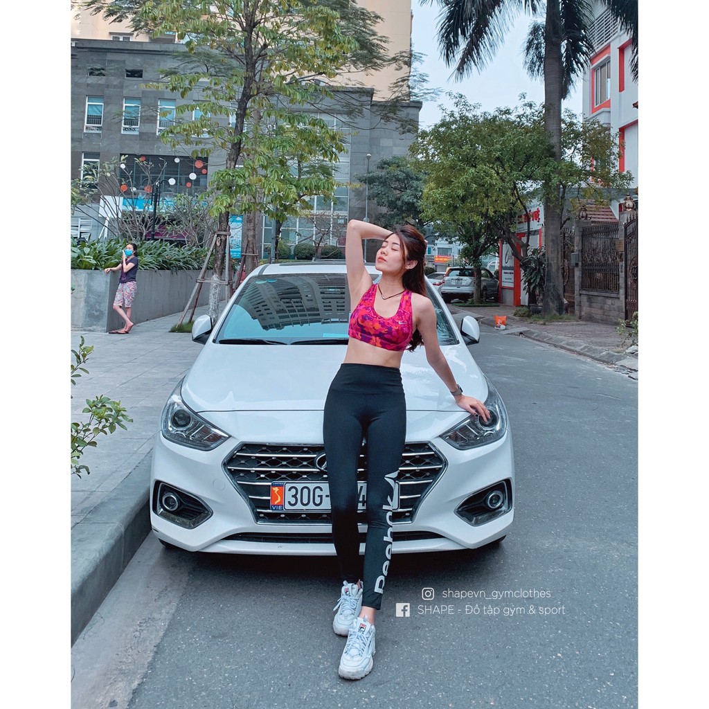 [Mã SMA071008 hoàn 10K xu đơn 0Đ] Quần legging nữ tập gym R.e.e.b.o.k [ QD192] | BigBuy360 - bigbuy360.vn