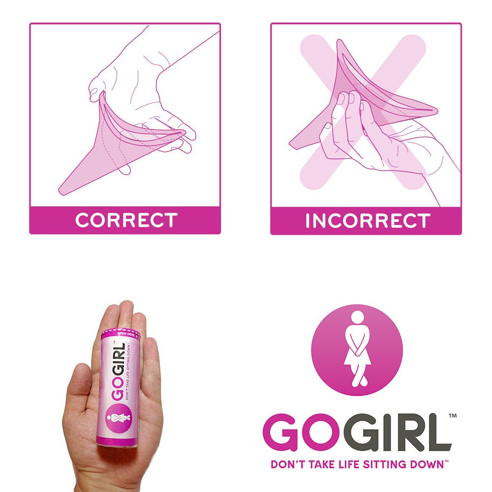 Phễu Nhựa Hỗ Trợ Đi Tiểu Đứng Dành Cho Phụ Nữ GoGirl