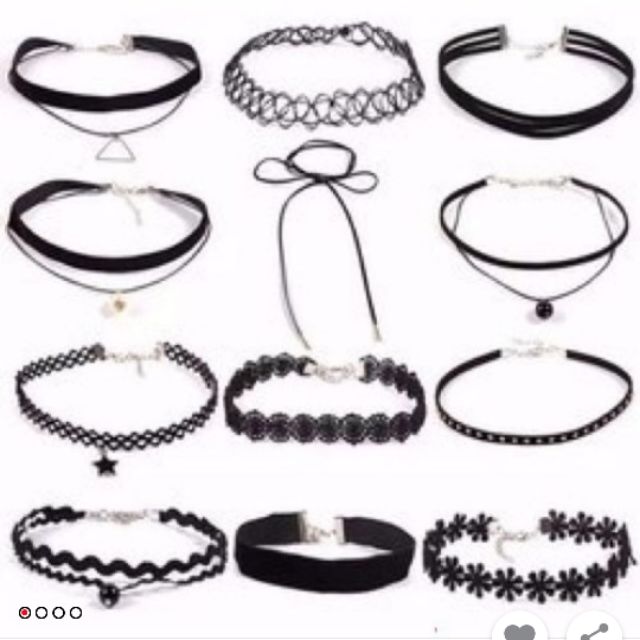 VÒNG CỔ CHOCKER 12 DÂY