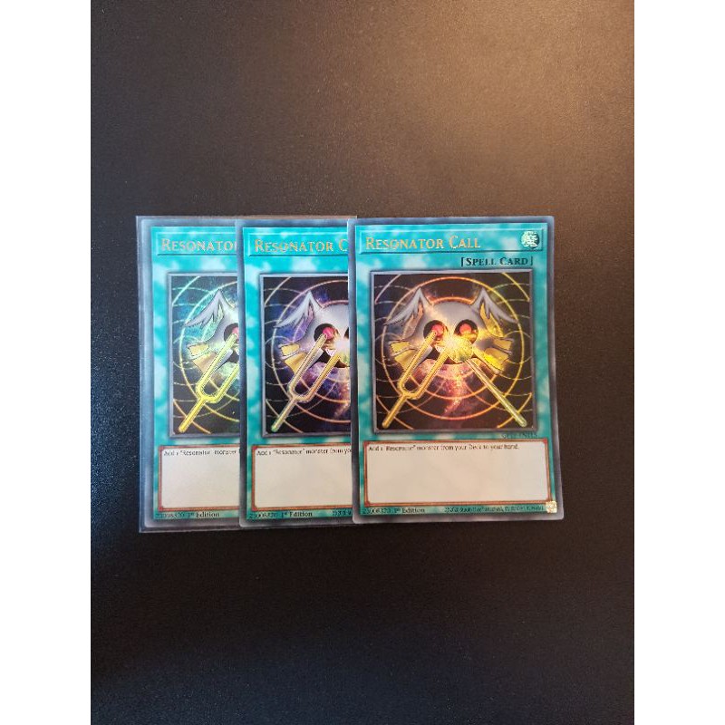 Lá bài Resonator Call - GFTP-EN115 - Ultra Rare 1st Edition