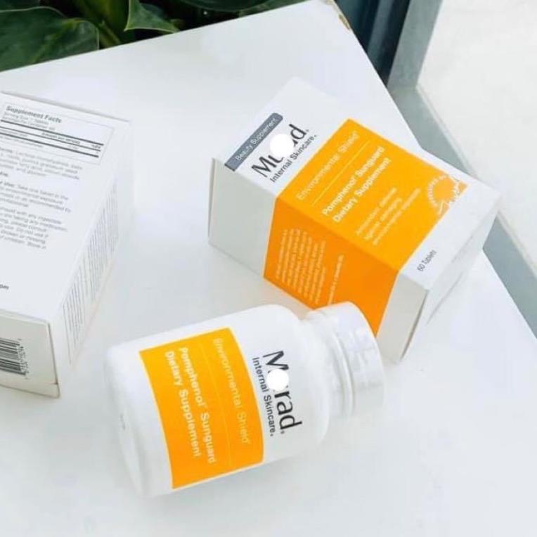 Viên Uống Chống Nắng Nội Sinh Murad Pomphenol Sunguard Dietary Supplement 60 Viên