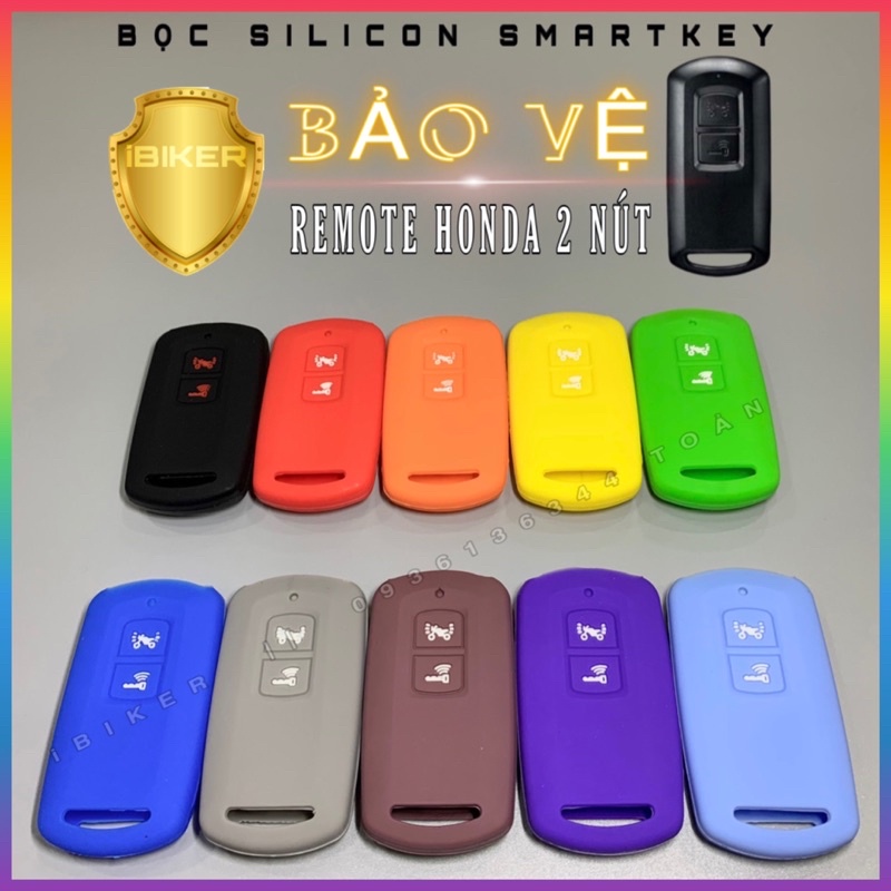 Bọc chìa khoá smartkey xe máy AB, Vario, Click, Lead, Vision...trừ Vision 2021