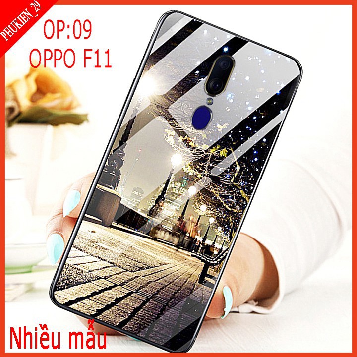 Ốp lưng kính 3D OPPO F11, Hình ảnh sắc nét , sang trọng , không bị mờ , phai màu theo thời gian,kèm video thực sản phẩm