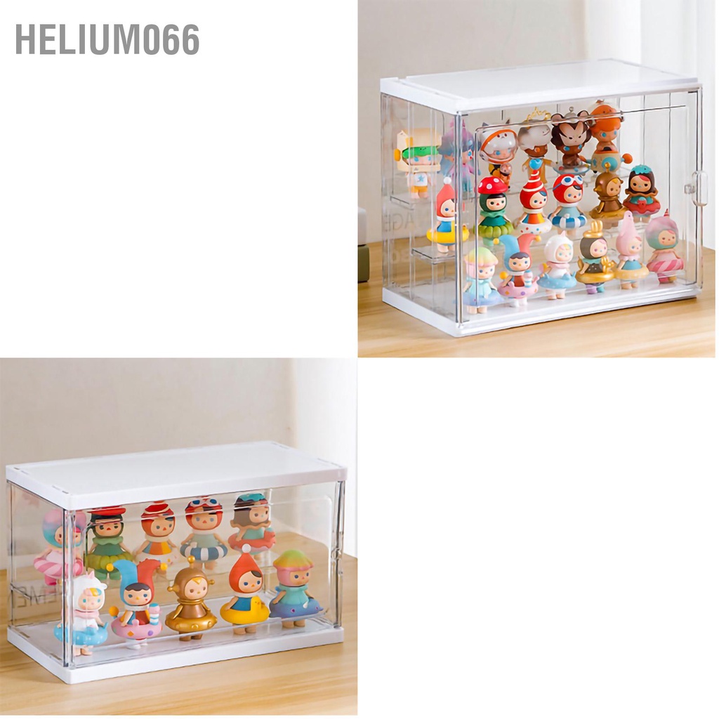 Hộp trưng bày trong suốt đựng bộ sưu tập tủ Storge rõ ràng cho nhựa Helium066