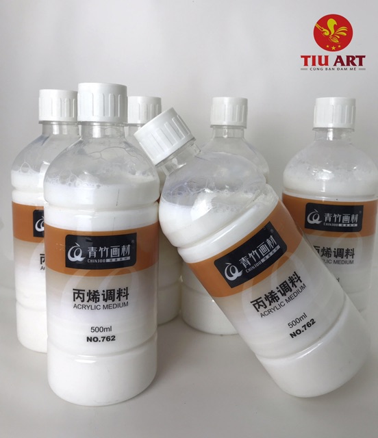 Dung môi pha loãng, tăng bóng Màu Acrylic 500ml