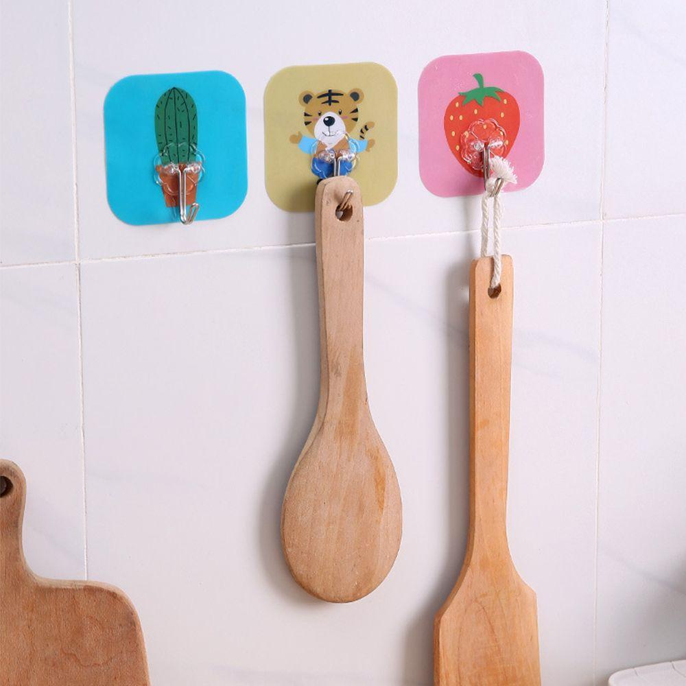 ESPO Móc Treo Đồ Dán Tường Không Cần Khoan Màu Sắc Ngẫu Nhiên