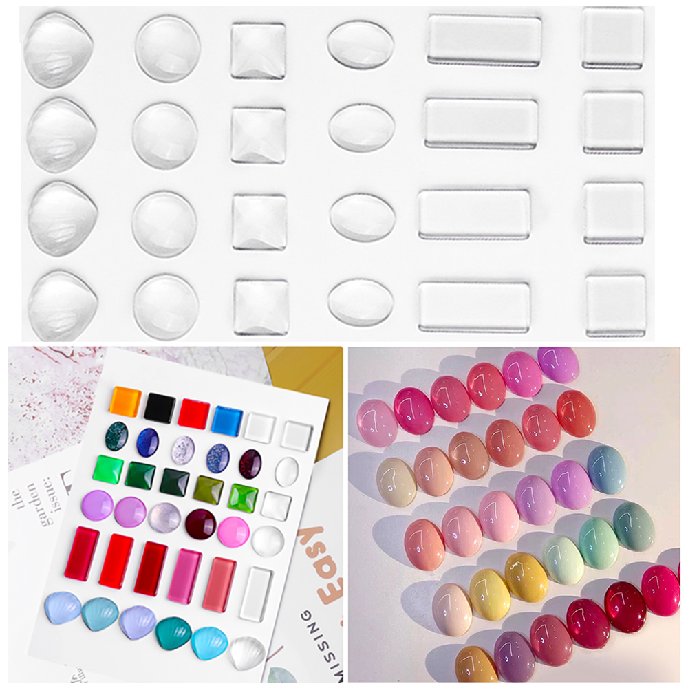 [Hàng mới về] Set 10 Tấm Thẻ Trưng Bày Móng Tay Nghệ Thuật