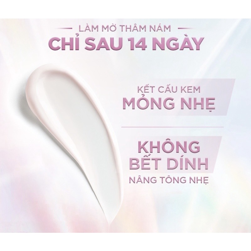 L'oreal Kem Dưỡng Sáng Mịn Mờ Thâm Nám Ban Ngày/Đêm Glycolic-Bright Glowing Cream 15ml