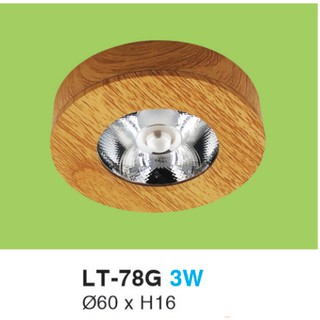 Đèn Led Downlight Mắt Ếch Trang Trí 3W HUFA