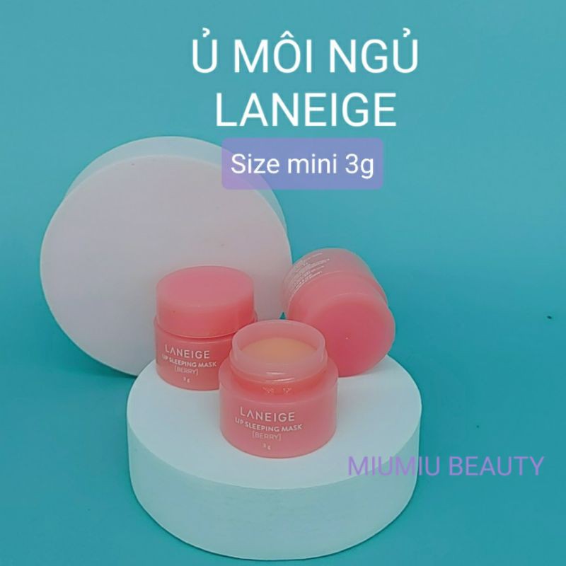 [Mini size] Mặt nạ ngủ môi Laneige Lip Sleeping Mask