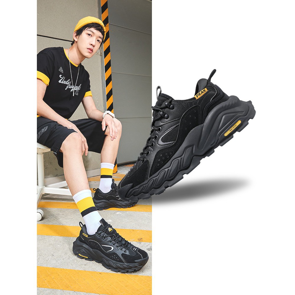 Giày Sneaker Thể Thao Nam Dã Ngoại Peak Taichi E11931G Chính Hãng cực êm, thời trang cực chất