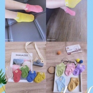 Tất hoa cúc cho bé