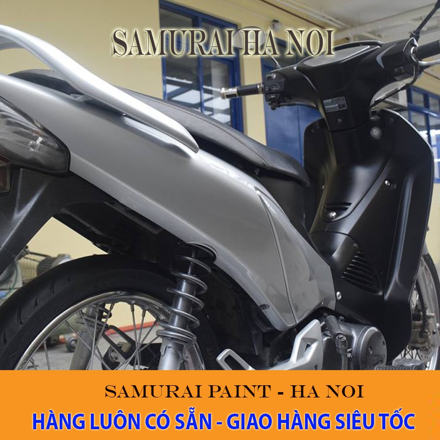 Chai Sơn Samurai Màu Bạc Sáng Honda H111