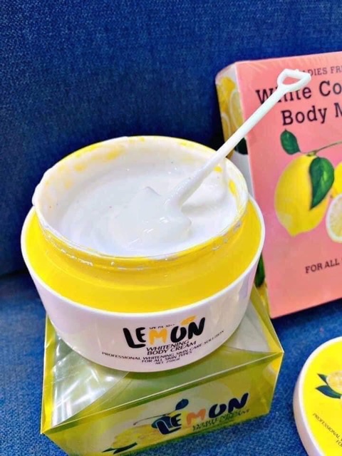 [SIÊU PHẨM] kem kích , dưỡng trắng body lemon chanh tươi