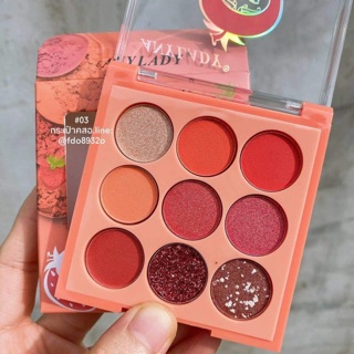 PHẤN MẮT 9 Ô TRÁI ĐÀO ANYLADY