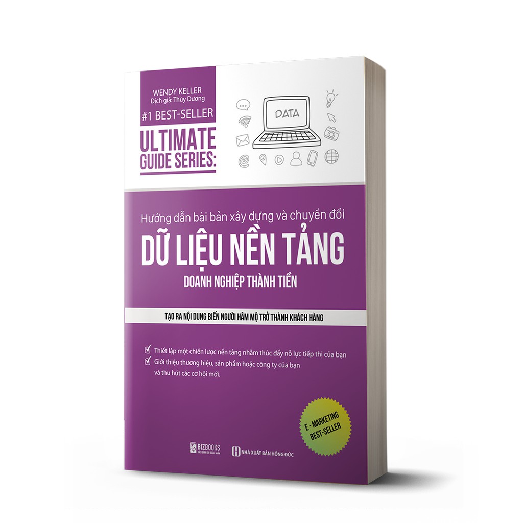 Sách - BIZBOOKS - Hướng Dẫn Bài Bản Xây Dựng Và Chuyển Đổi Dữ Liệu Nền Tảng Doanh Nghiệp Thành Tiền - 1 BEST SELLER