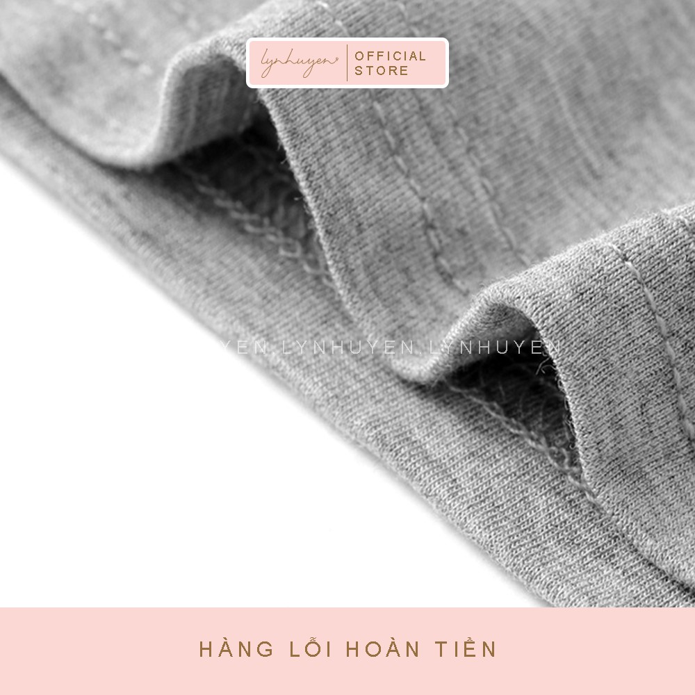 Quần Legging Lửng Ngố Nữ Nâng Mông Cạp Cao Lynhuyen - 2 Màu - Q006