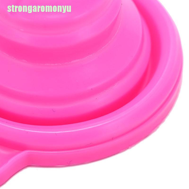 Phễu silicone có thể gập lại tiện dụng cho nhà bếp