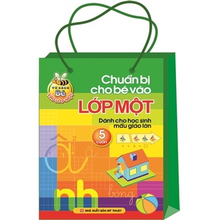Sách: combo chuẩn bị cho bé vào lớp 1 dành cho mẫu giáo lớn