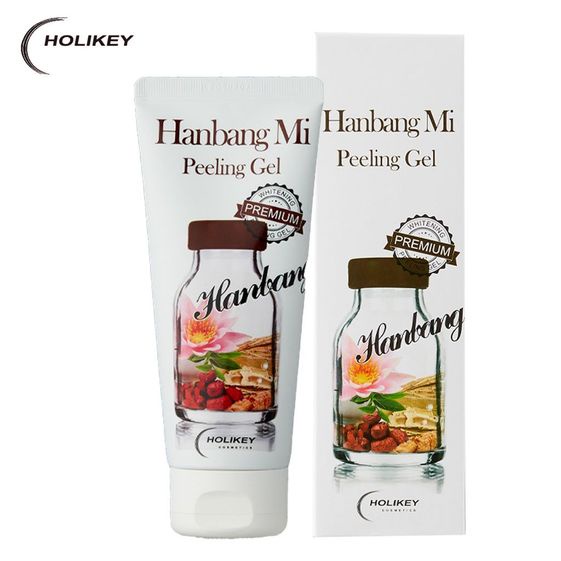 TẨY TẾ BÀO CHẾT VỊ THUỐC BẮC LÀM TRẮNG DA, PHỤC HỒI GIẢM NÁM HANBANG MI PEELING GEL 100ML - HOLIKEY