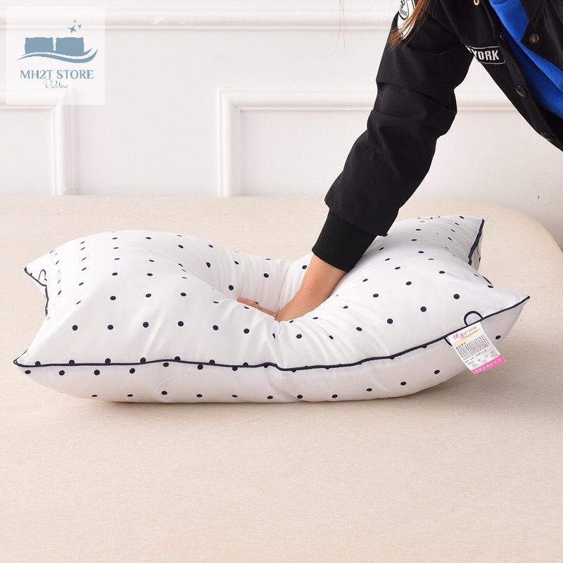 Ruột Gối Kháng Khuẩng Hilton Gối Vương Miện KT 50x70cm Bông Gòn Cao Cấp MH2T STORE