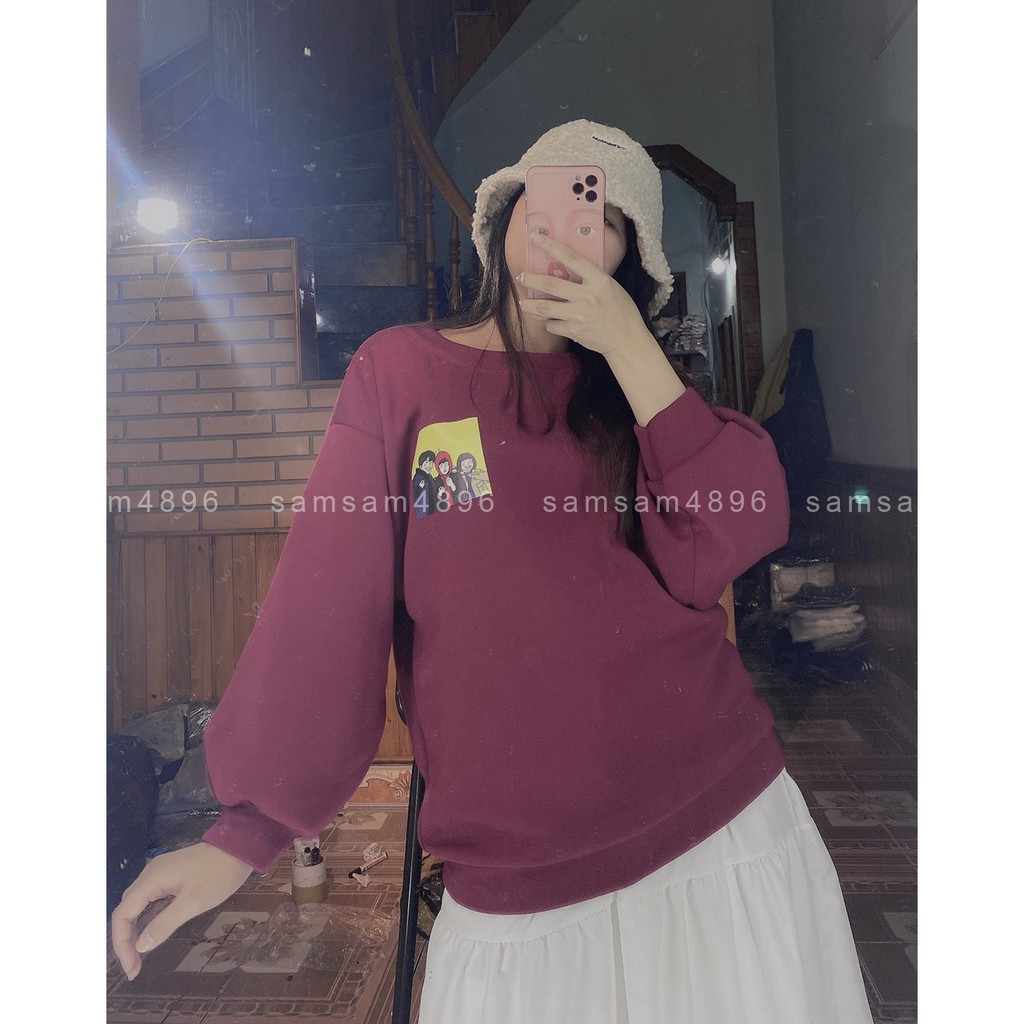 Áo sweater nỉ nhóm bạn (video ảnh thật) | BigBuy360 - bigbuy360.vn