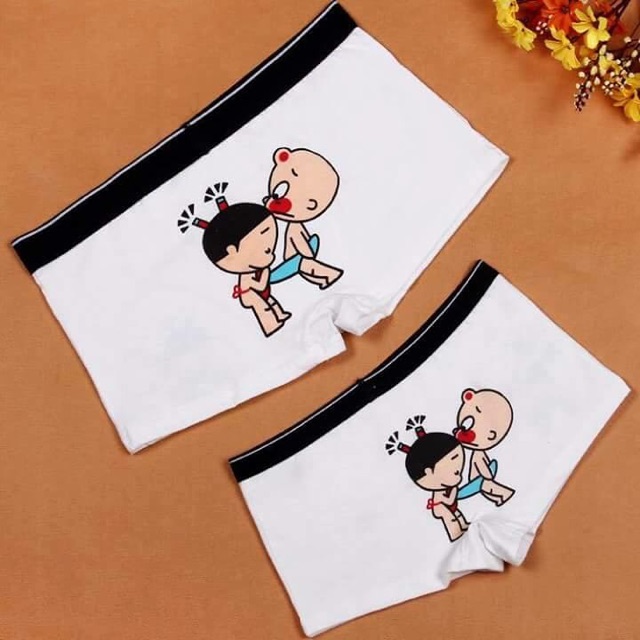 Quần lót đôi hoạt hình