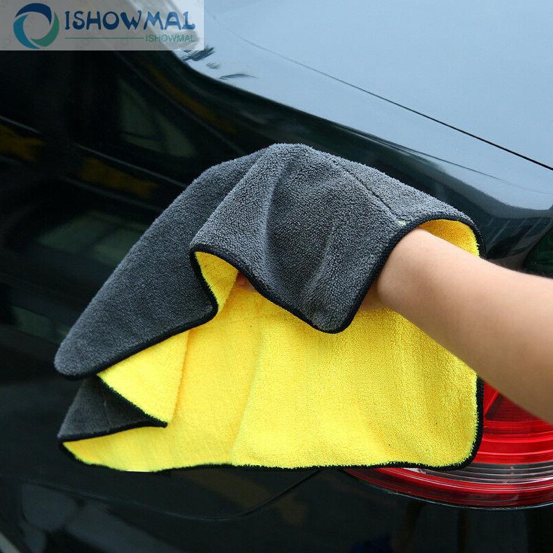 Khăn Lau Xe Hơi Mềm Mại Màu Vàng