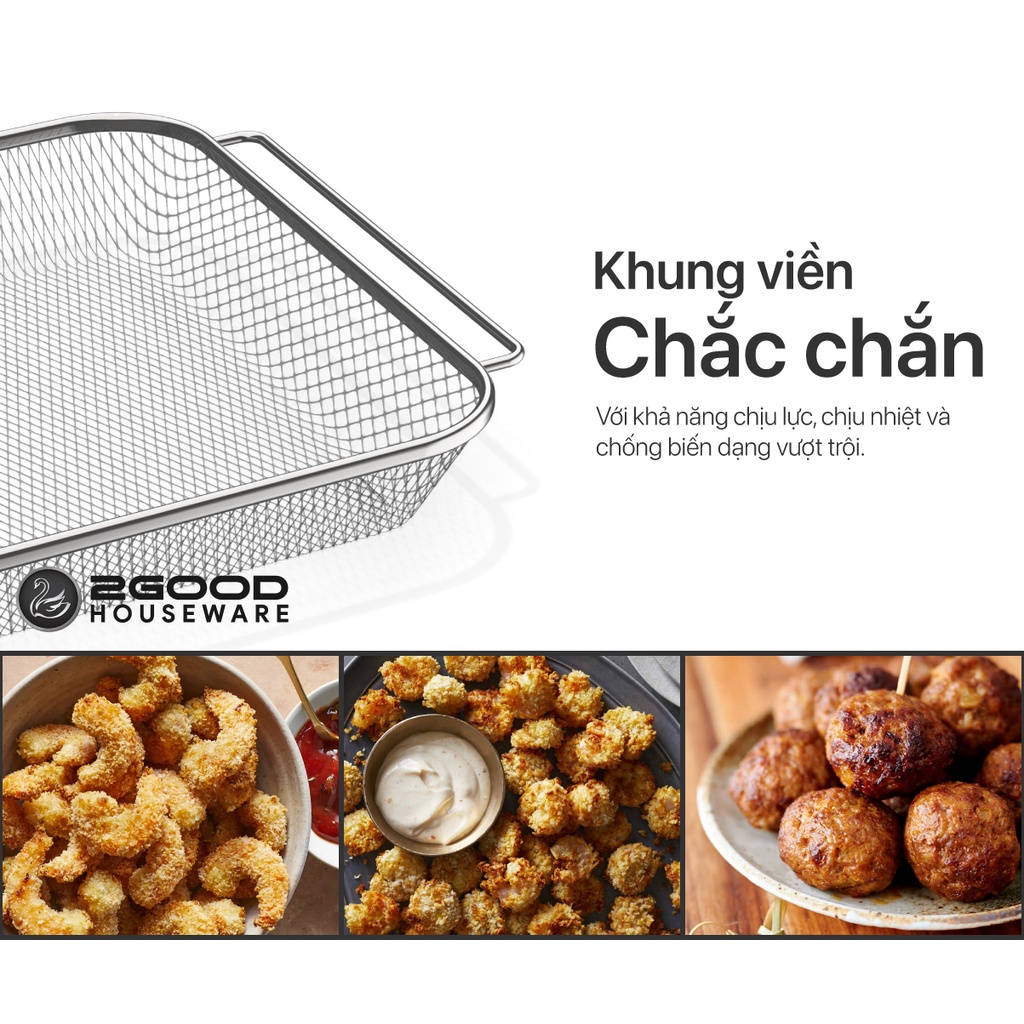 Vỉ nướng sâu lòng NCKD 2GOOD S19/S20  - Hàng chính hãng